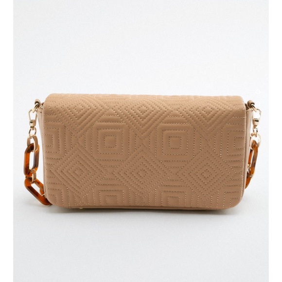 ZARA BEADED CHAIN SHOULDER BAG - Picture 5 of 5